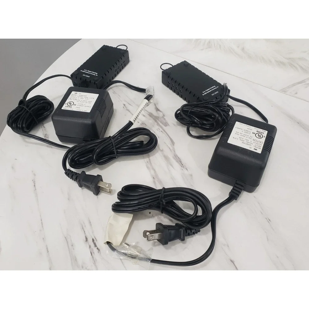 Lot 2 Hallmark PowerBox Supply 8 Ornament Illumination QHM7995 Electric Power